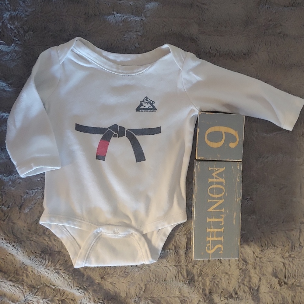 Infant Jiu Jitsu Onesie 3-6 months